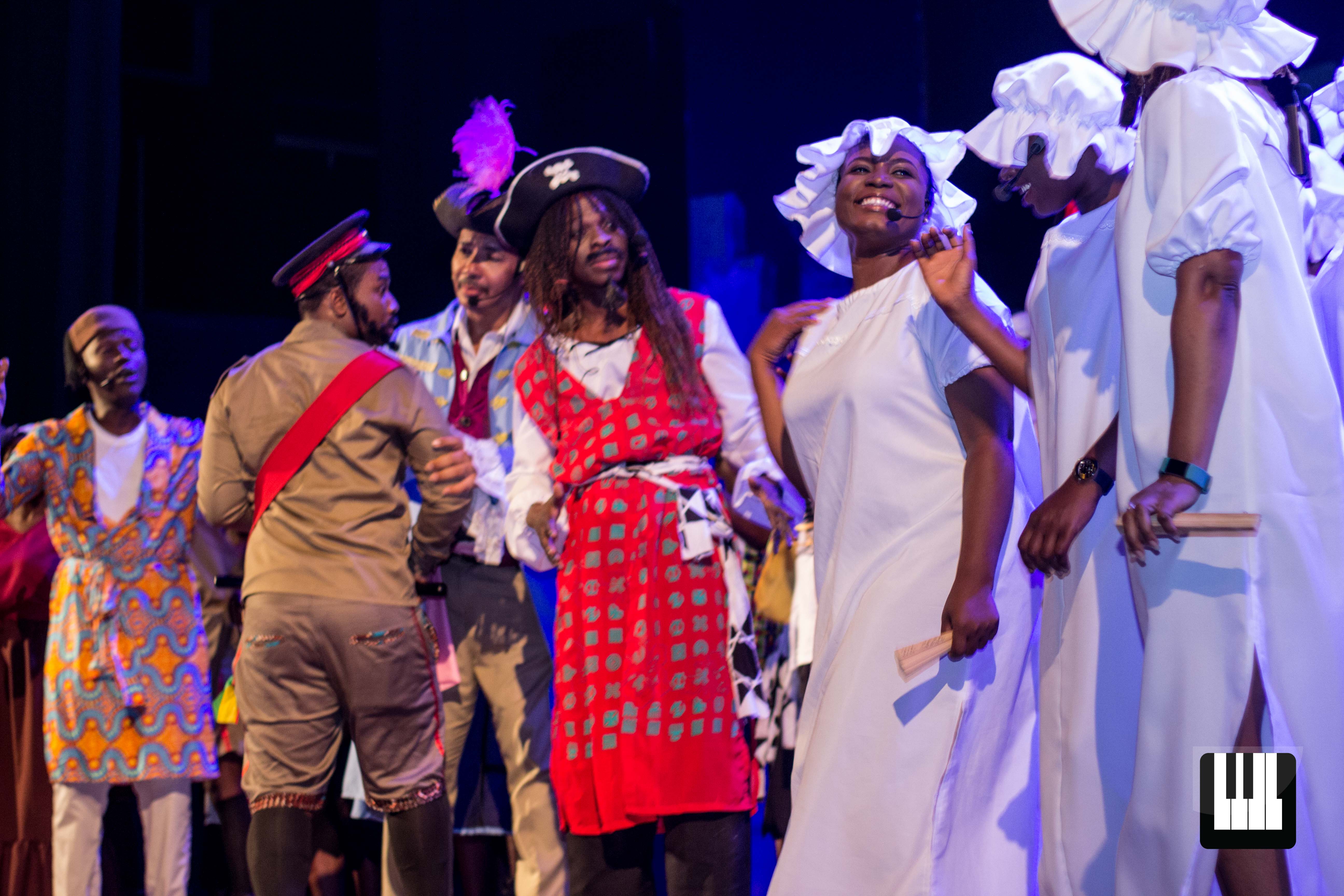 The Pirates of Penzance Achimota School's alumni and current students staged a remarkable revival of Gilbert & Sullivan's The Pirates of Penzance at the National Theatre. Choral Music Ghana witnessed the entertaining production.