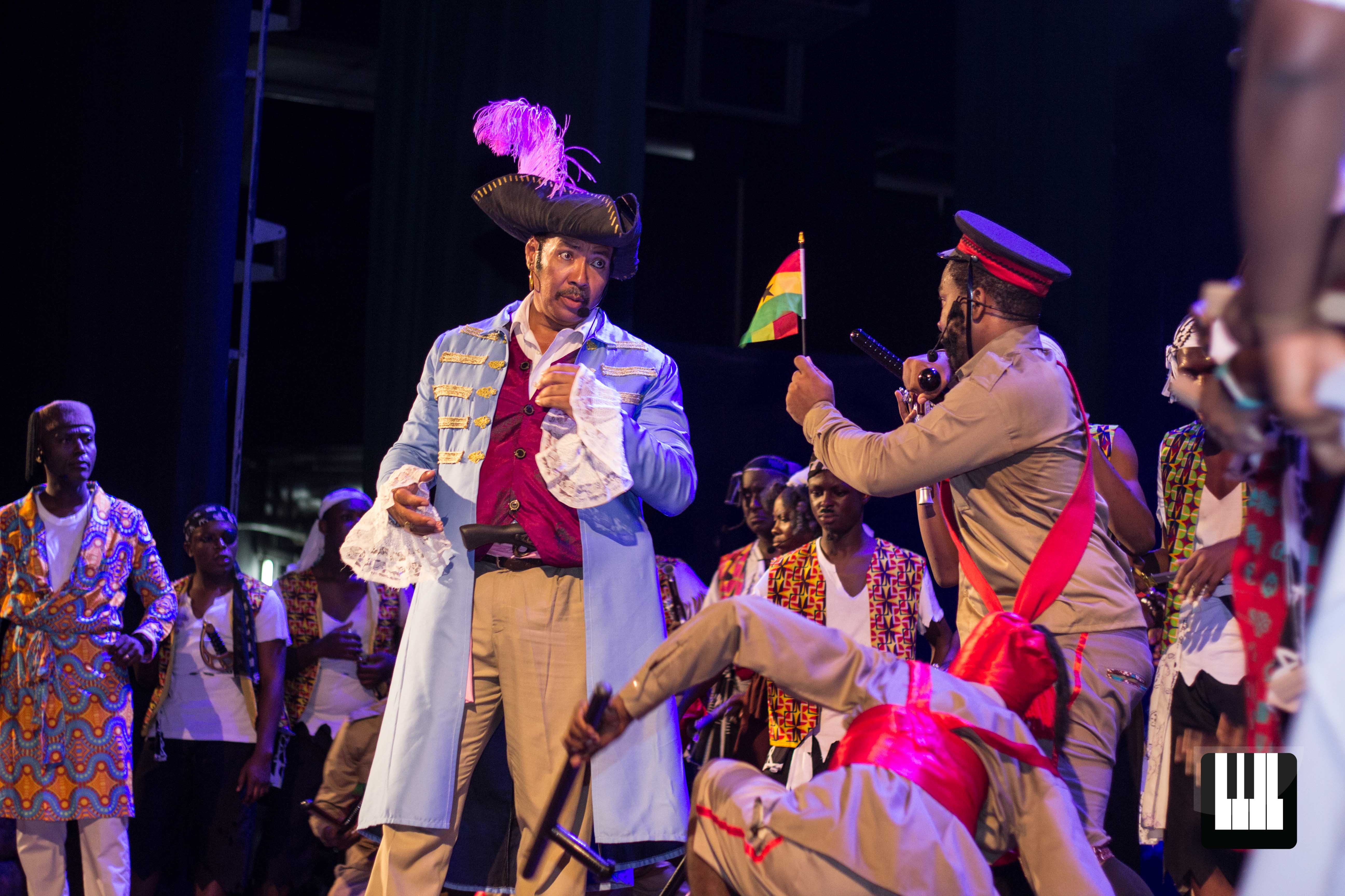 The Pirates of Penzance Achimota School's alumni and current students staged a remarkable revival of Gilbert & Sullivan's The Pirates of Penzance at the National Theatre. Choral Music Ghana witnessed the entertaining production.