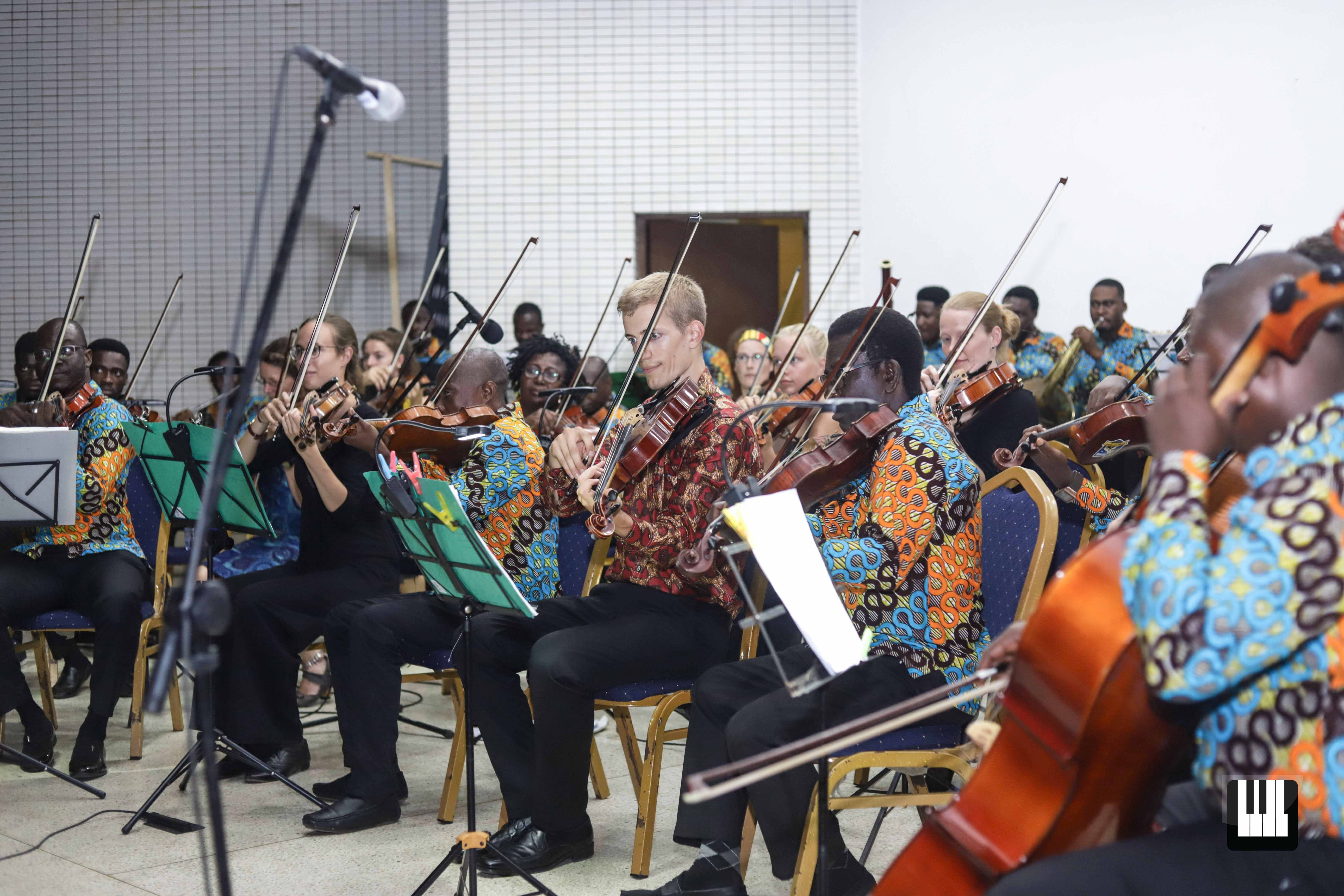 Junge Kammerphilharmonie in Concert with the NSO The Junge Kammerphilharmonie Rhein-Necker from Germany were guests at a celebration of classical music marking the National Symphony Orchestra's 60th anniversary celebrations