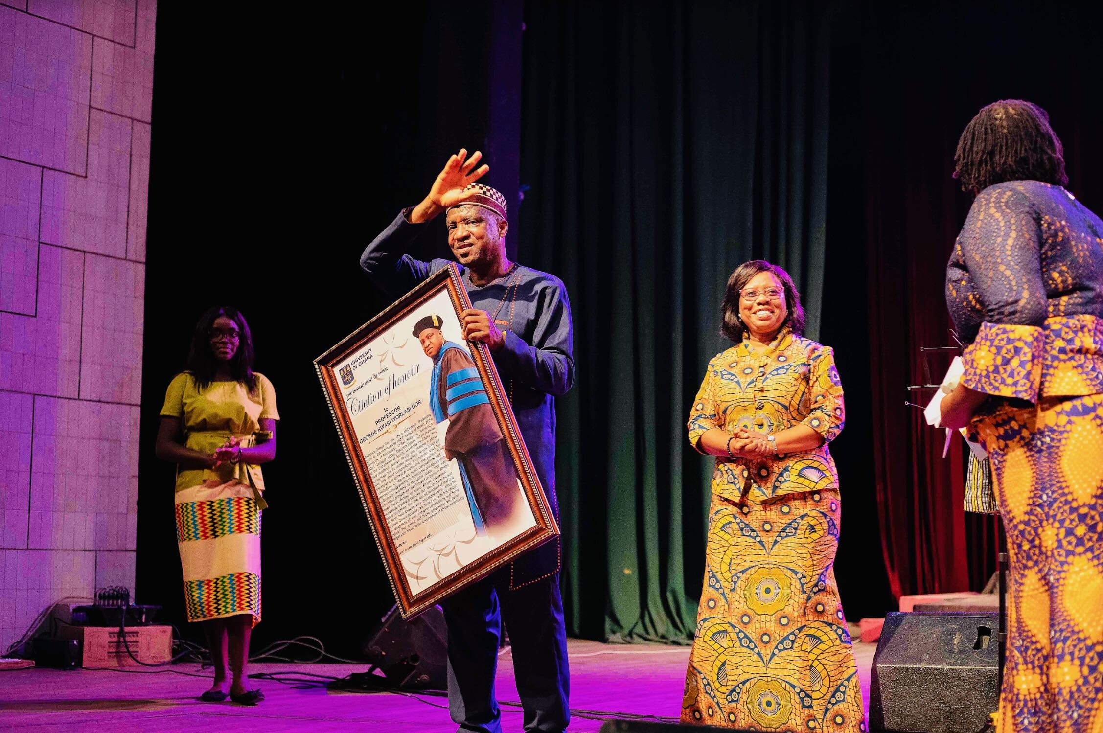 An Evening with Prof. George Worlasi Kwasi Dor Kwaku Boakye-Frempong was in the audience to witness a rare celebration of George Dor's music in Ghana.