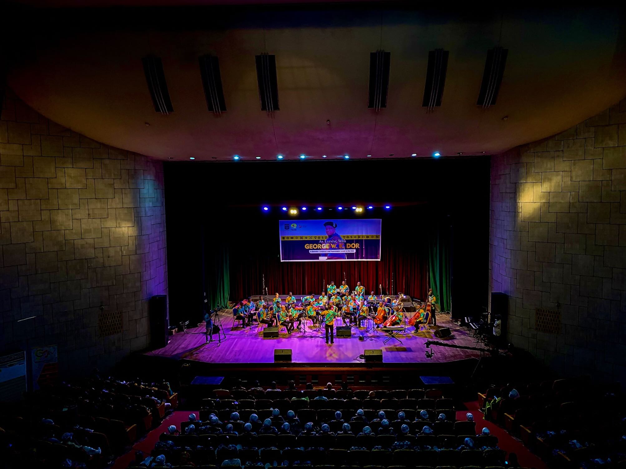 An Evening with Prof. George Worlasi Kwasi Dor Kwaku Boakye-Frempong was in the audience to witness a rare celebration of George Dor's music in Ghana.