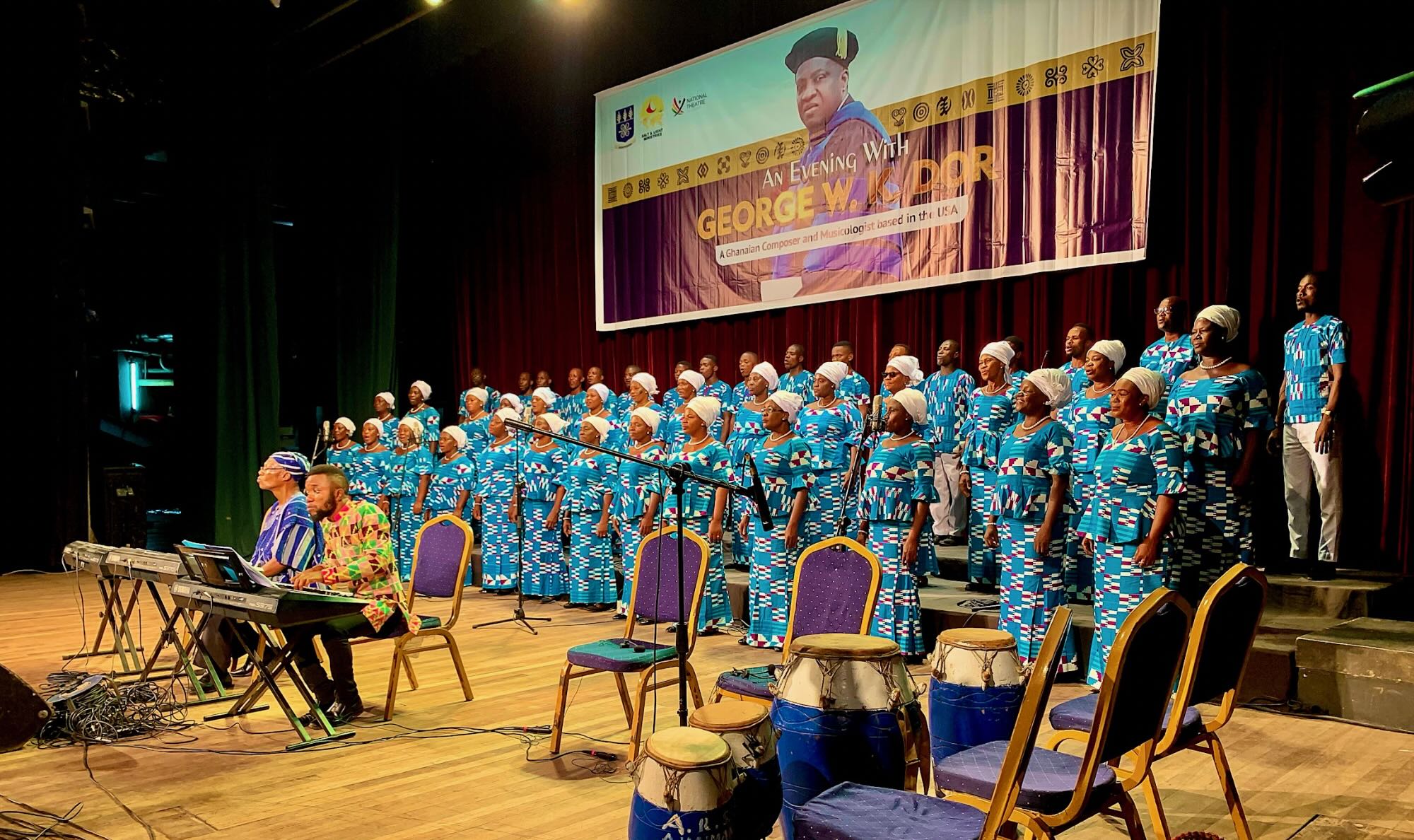 An Evening with Prof. George Worlasi Kwasi Dor Kwaku Boakye-Frempong was in the audience to witness a rare celebration of George Dor's music in Ghana.