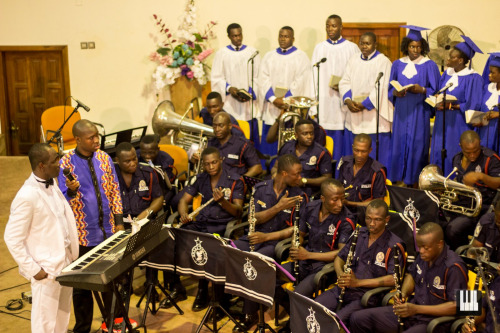 Laudateur Christus Premier On Sunday 30th August 2015, Alfred Patrick Addaquay made history when he premiered Laudateur Christus, the first oratorio written and publicly performed by a Ghanaian composer. The event was held at the Covenant Family Community Church at Cantoments, Accra.