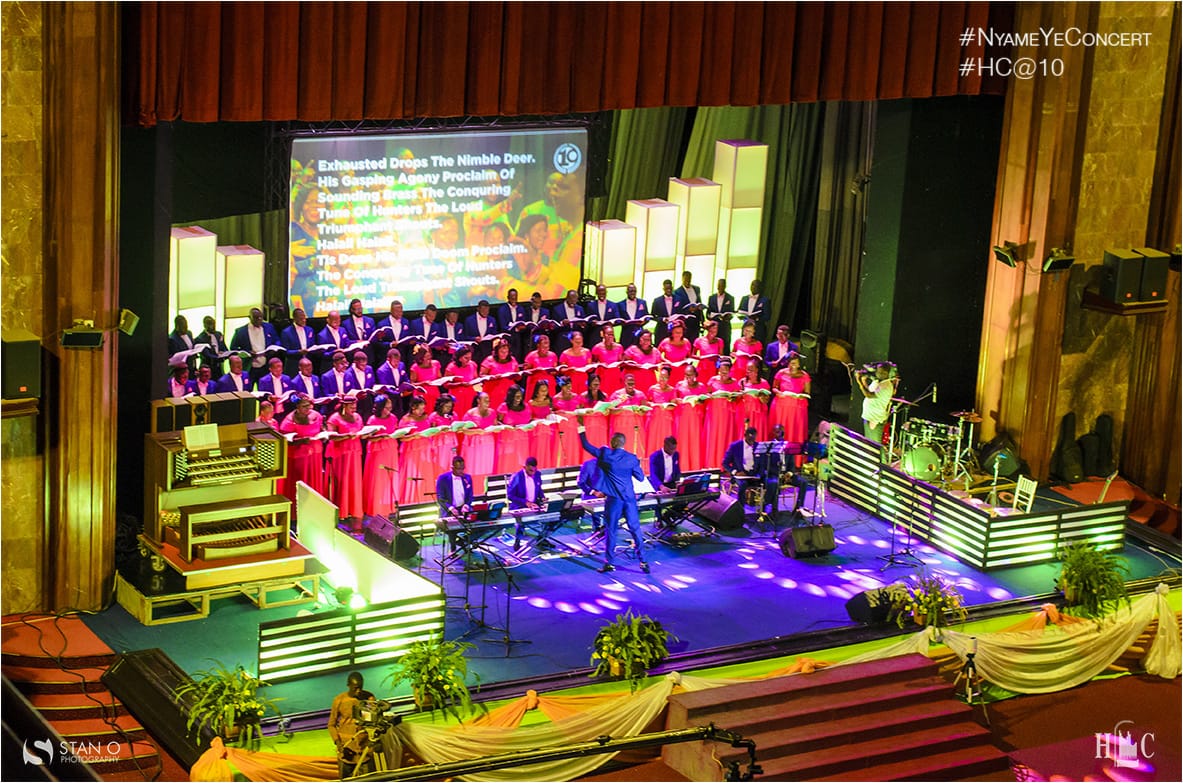 Harmonious Chorale's 10th Anniversary Concert Nii Adjetey joined hundreds of fans of Harmonious Chorale to celebrate their 10th Anniversary. He writes for Choral Music Ghana.